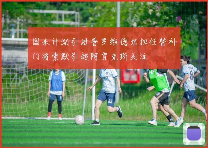 国米计划引进普罗维德尔担任替补门将索默引起阿贾克斯关注